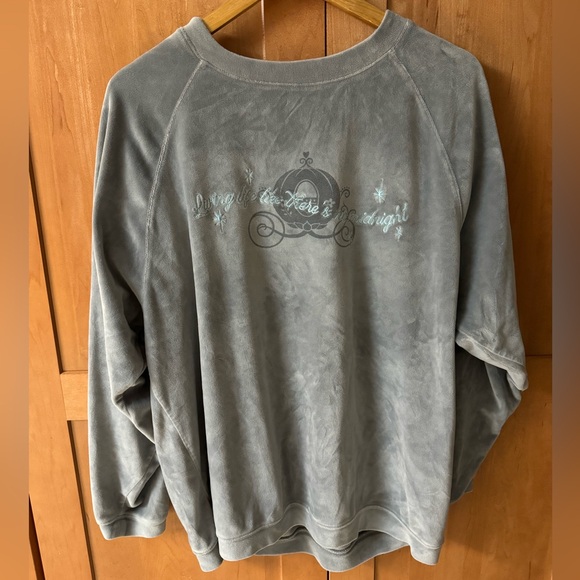 Disney Sweaters - ✨ Cinderella Velvet Pull Over Sweater ✨